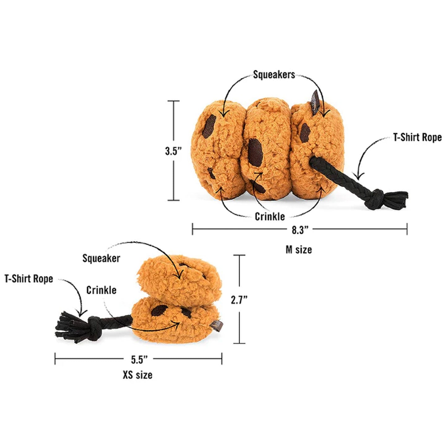P.L.A.Y. Cafe Cookies Dog Toy