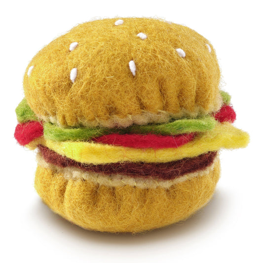 The Foggy Dog Cat Toy Hamburger Cat Toys