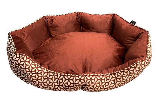 Mink Tufted Euro Bed